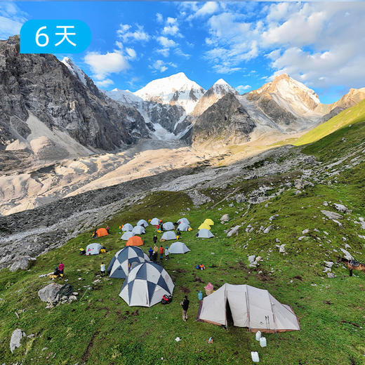 夏特北线｜65公里穿越 新疆天山大美徒步路线 6日 商品图5