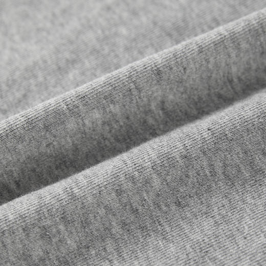 ROMI STUDIO“简约舒适”花纱灰棉质圆领弹力修身短袖T恤RWCRS41653 商品图4