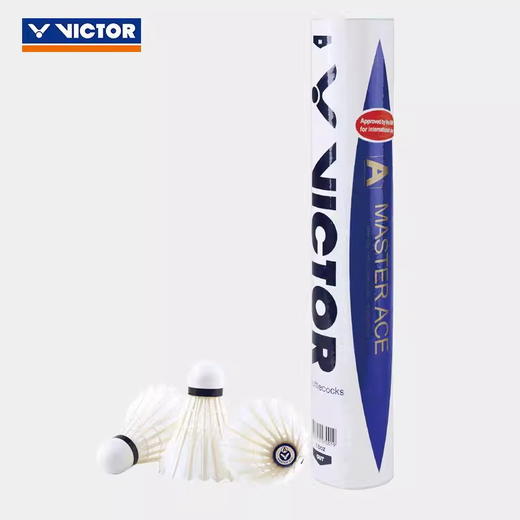 VICTOR威克多羽毛球MS_ACE大师全圆鹅毛羽毛球 商品图1