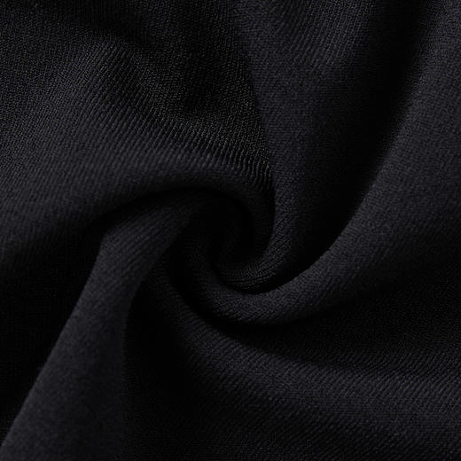 ROMI STUDIO“简约舒适”黑色弹力修身半开领短袖上衣 RW24AST0999 商品图3