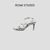 ROMI STUDIO“气质优雅”牛皮革仿蛇纹印花细带高跟凉鞋 RWCRP32035【发货时间：25-30天】 商品缩略图0