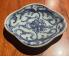 缠枝莲纹青花海棠形笔舔 商品图0