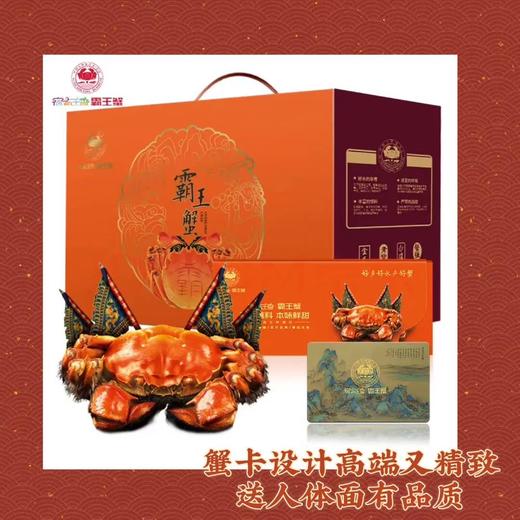 【中秋节】霸王蟹 湖鲜活蟹 精品洪泽湖大闸蟹 蟹卡 商品图4