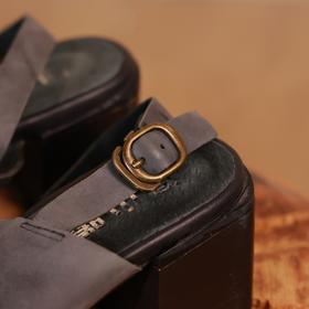 【抖音专属】凉鞋(M132-黑色)