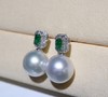 12mm澳白珍珠耳坠 商品缩略图4