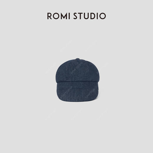 ROMI STUDIO“经典复古”短檐遮阳复古做旧牛仔八角帽 RWCAP34942 商品图1
