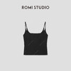 ROMI STUDIO“简约舒适”可调节肩带方圆领弹力针织吊带 RWCSST2624 商品缩略图1