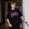 【明星同款】IDEVERRAY轻奢夏季纯棉复古休闲男女短袖字母t恤21MSL-TM912 商品缩略图3