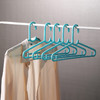 【批发】美丽雅优品 通用防滑衣架5支装颜色随机 商品缩略图4