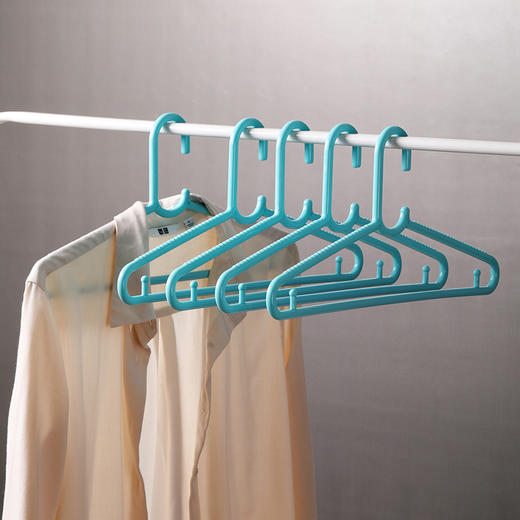 【批发】美丽雅优品 通用防滑衣架5支装颜色随机 商品图4