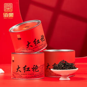 佰棠 大红袍 武夷岩茶 岩锦 茶叶 罐装 150g