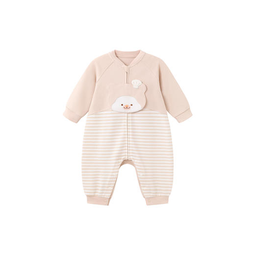 【商场同款】英氏婴儿衣服秋冬长袖连体衣家居服宝宝睡衣爬爬服 商品图4