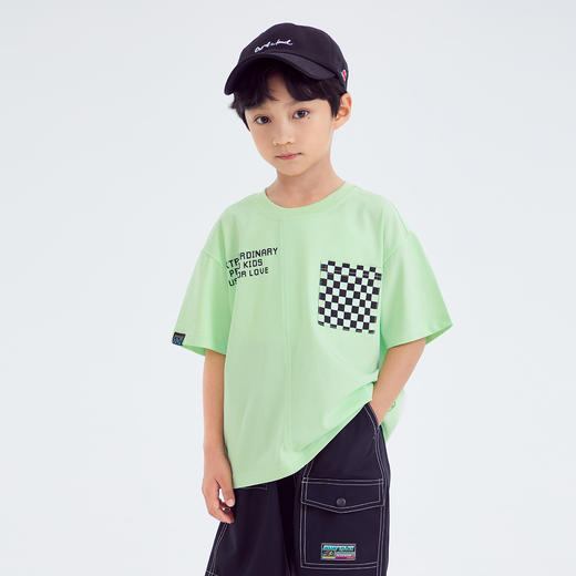 412-童圆领短袖针织衫 商品图6