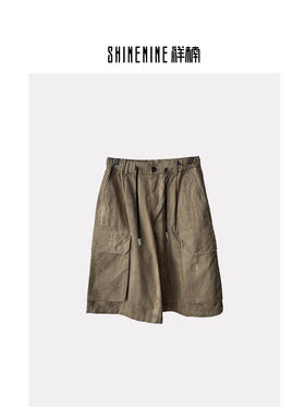 W524533277做旧工装中裤