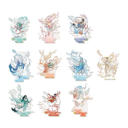 非人哉 敦煌画院 九色神鹿系列 亚克力立牌 国谷 商品图0