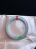 620449，58 飘阳绿正圈手镯 ，清新干净的底色，飘几抹阳绿，秀气 商品缩略图4