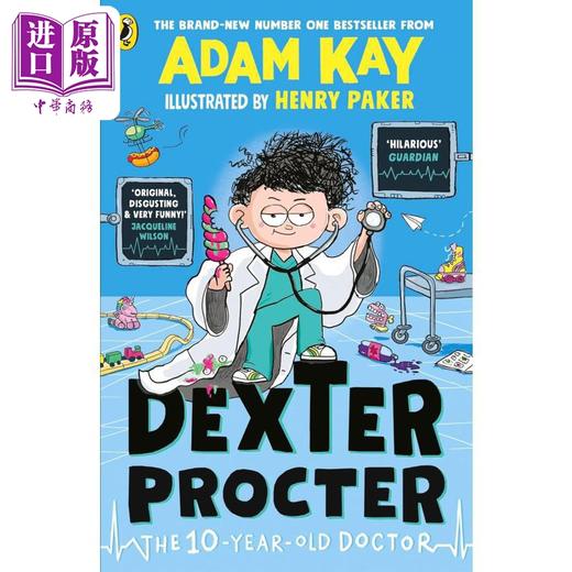 【中商原版】十岁的医生德克斯特 平装 Dexter Procter the 10 Year Old Doctor 英文原版进口童书 小初文学 儿童小说英语阅读 商品图0