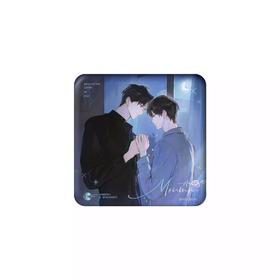 某某 礼物 双闪方形徽章 吧唧 国谷 耽美