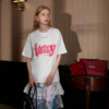 【明星同款】IDEVERRAY夏季新款字母美式短袖t恤上衣情侣装纯棉宽松21MSL-587 商品缩略图2