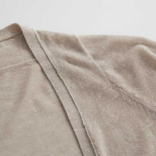 ROMI STUDIO“悠然法式”天丝亚麻混纺轻薄宽松针织开衫 RWCRST4022 商品图2