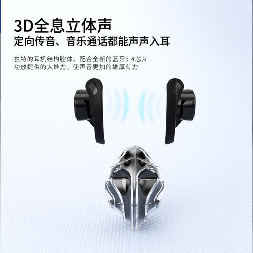 现代HY-X15Ultra二代小椰球 TWS挂耳运动蓝牙耳机 解放双耳畅听HiFi音质  无线不入耳低延迟 商品图1
