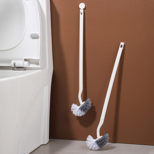 【批发】美丽雅长柄马桶刷家用无死角挂墙式缝隙清洁刷 1把 商品图1