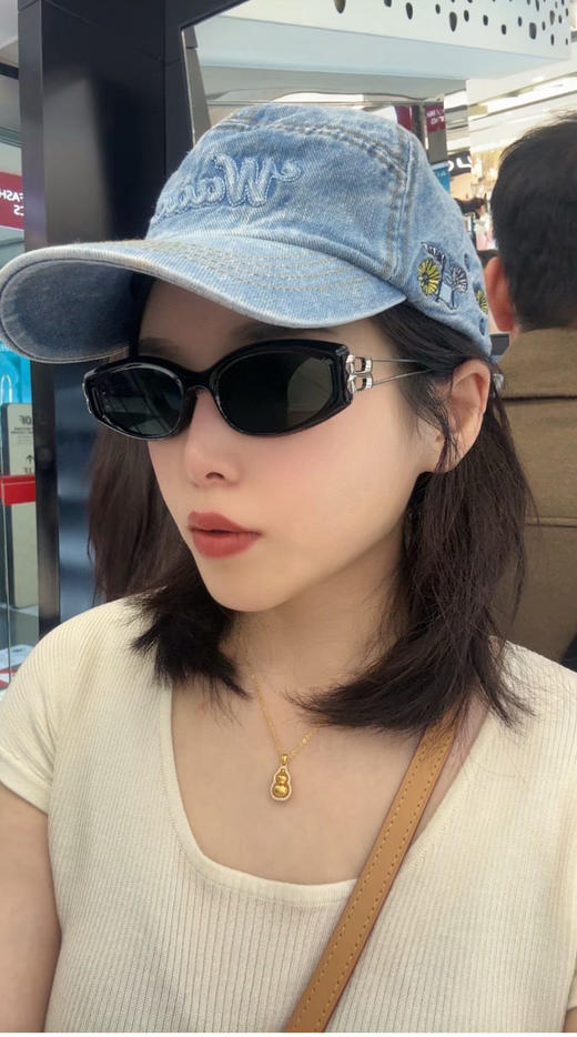 容祖儿 同款GM男女同款复古猫眼墨镜太阳镜 商品图3