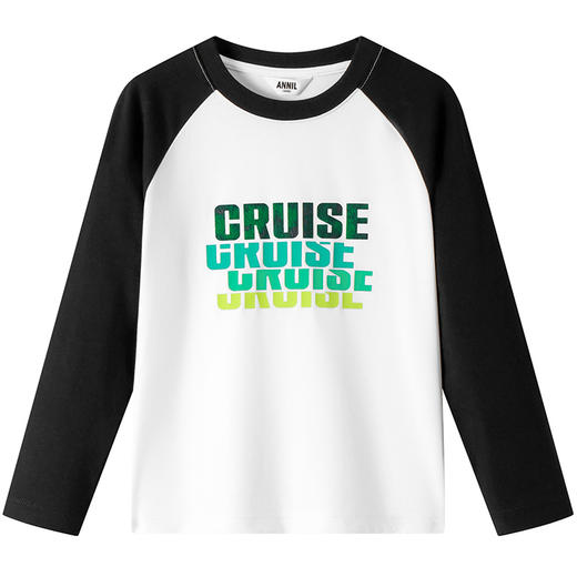 男女童圆领长袖针织衫秋季新款安奈儿童装EM531599 商品图7