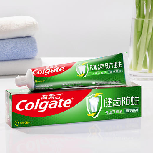 高露洁健齿防蛀超爽薄荷牙膏140g【XPTX】 商品图2