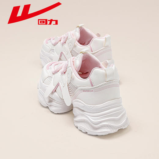 回力女鞋老爹鞋女款2025新款夏季透气网面运动鞋子休闲厚底小白鞋WXY(ZA)-3534 商品图6