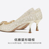 【高定系列】星期六法式轻奢蕾丝钻扣细高跟宴会鞋SSD3111147 商品缩略图11