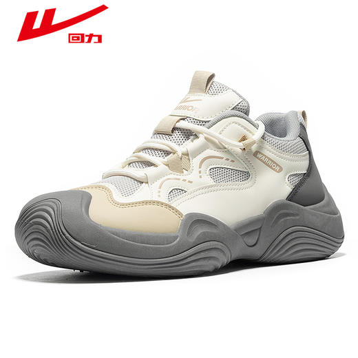 回力男鞋登山鞋2025春季运动休闲鞋户外舒适减震爆款厚底老爹鞋女WXY-H765N 商品图1