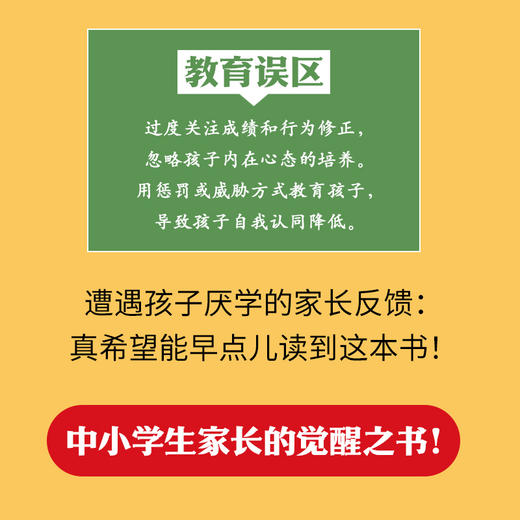 高自我认同：3步激发内驱力，让孩子自主学习 从家长盯着学 到孩子我要学 让孩子告别磨蹭拖拉 让家长不再焦虑迷茫 商品图1