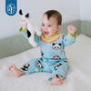 年衣童装婴儿连衣哈衣周岁礼男女童2025夏季新款卡通抓周百日礼爬爬服盼达多多连身衣 商品缩略图0
