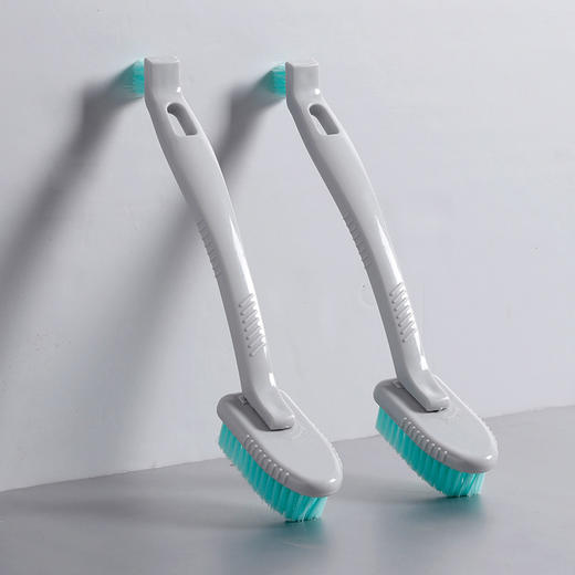 【批发】美丽雅刷子多用洗鞋刷双刷头洗衣刷子软毛长柄刷 1支 商品图5