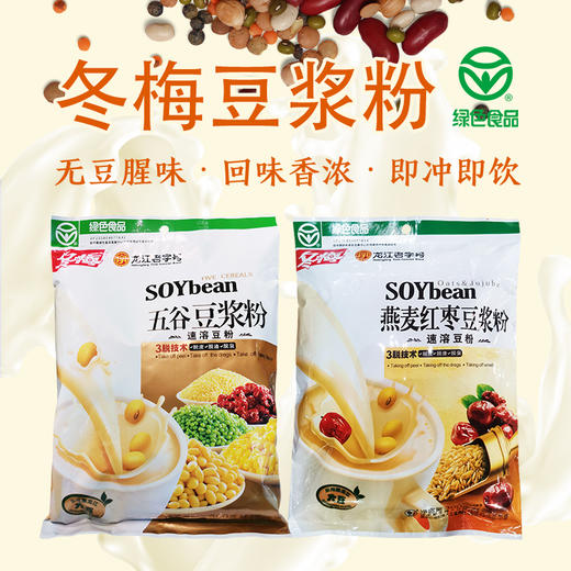 冬梅-五谷丨燕麦红枣豆浆粉300g 商品图0