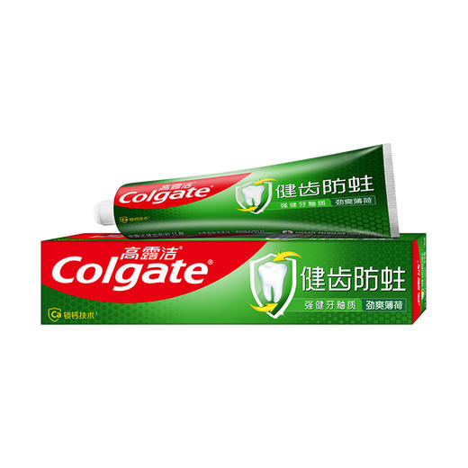 高露洁健齿防蛀超爽薄荷牙膏140g【XPTX】 商品图1