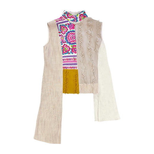 【热销款回货】木舟民族风棉麻上衣 | 杨丽萍老师同款 | 无袖 | 现货加急发 商品图5