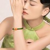 小福牌蜜蜡转运珠碧玉手串8mm 商品缩略图0