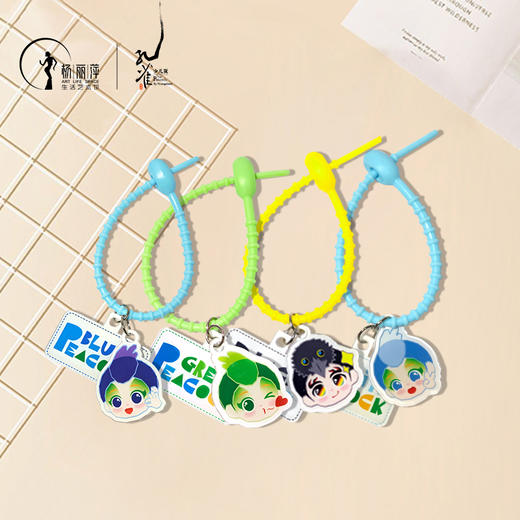 《孔雀》舞剧少儿版文创系列产品 | 萌趣T恤 鸭舌帽 毛绒公仔挂件 吧唧 贴纸 商品图5