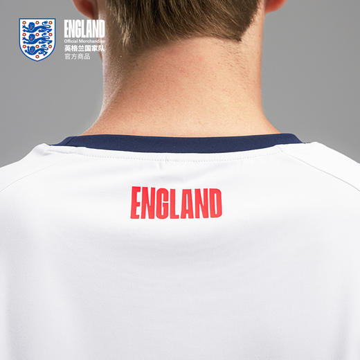【官方正版】英格兰国家队 | 夏季白色速干T恤吸湿透气短袖男女款 商品图4