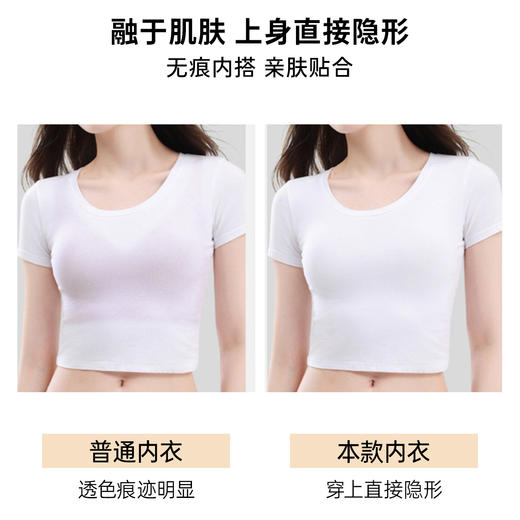 【298选3】A1-【A-C】【隐形粉底液内衣洞洞杯】提拉聚拢舒适无痕夏季薄款内衣女文胸罩  夏露凝香 商品图1