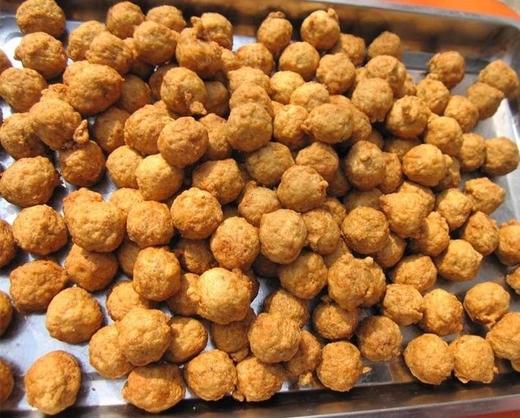 上桌就秒光的【璕锦生态猪鲜肉圆❤️】​ 一颗颗圆滚滚的小可爱，外皮酥脆纯香，内里鲜嫩多汁，一口一个，满口溢香，简直是味蕾的双重奏乐🎵！​ ⭐泰州本土新鲜生态猪肉现做❗​ 商品图0