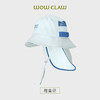 美国WOL儿童大檐护颈防晒帽/宝宝帽子遮阳夏季户外多功能渔夫帽|小爪帽 商品缩略图7