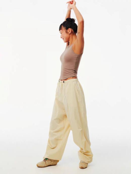 Evistub女装/E-5CCK098/复古砂洗抽绳纸袋裤女夏 商品图3