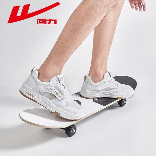 回力板鞋透气男鞋夏季新款百搭男士网面运动鞋子休闲镂空小白鞋男WXY-L490Z 商品图4