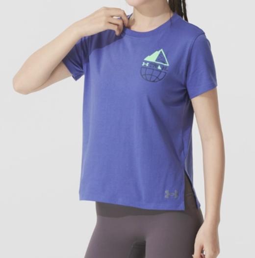 【双12抄底福利一口价】【如无库存，将做退款】
安德玛UA春夏Launch女子跑步运动越野短袖T恤1383036-561 商品图0