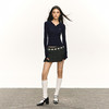 Ariseism 美式复古修身翻领针织衫女2025春季新款内搭打底上衣 商品缩略图4