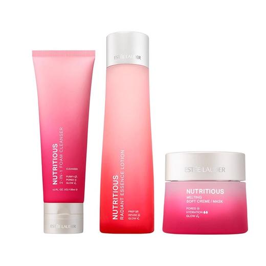 【跨境】ESTEE LAUDER雅诗兰黛 红石榴新版 纯净三件套（50ml+200ml+125ml）/套 （效期27年-28年随机发货） 商品图4