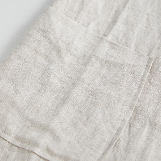 ROMI STUDIO“随性慵懒”100%雨露麻轻薄褶皱小西服外套 RWCAS64451 商品图3